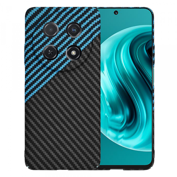 Husa pentru Huawei nova 13i / nova 12i, Techsuit, Carbonite FiberShell, Neagra Bleu Husa pentru Huawei nova 13i / nova 12i, Techsuit, Carbonite FiberShell, Neagra Bleu