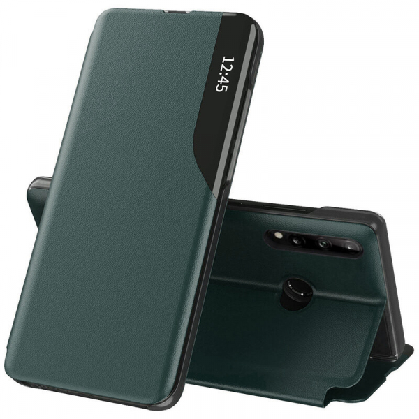 Husa pentru Huawei P30 lite New Edition / P30 lite, Techsuit, eFold, Verde Husa pentru Huawei P30 lite New Edition / P30 lite, Techsuit, eFold, Verde