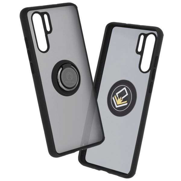 Husa pentru Huawei P30 Pro New Edition / P30 Pro, Techsuit, Glinth, Neagra Husa pentru Huawei P30 Pro New Edition / P30 Pro, Techsuit, Glinth, Neagra