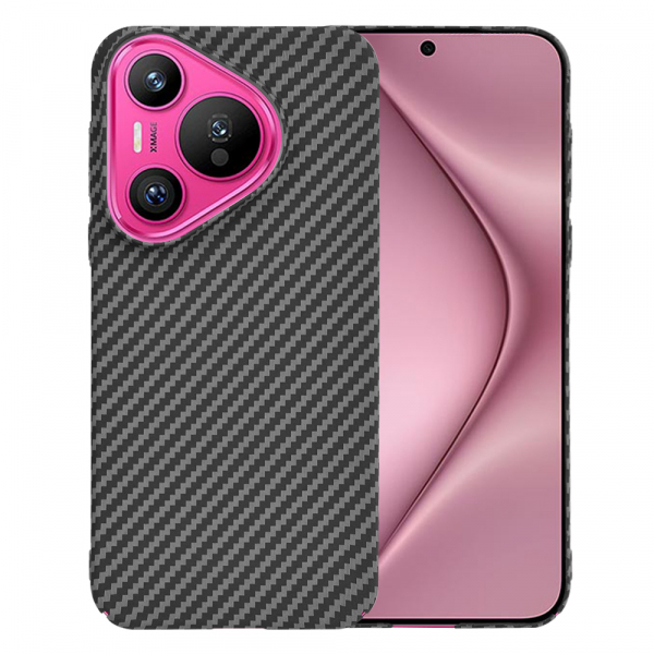Husa pentru Huawei Pura 70, Techsuit, Carbonite FiberShell, Neagra Rosie Husa pentru Huawei Pura 70, Techsuit, Carbonite FiberShell, Neagra Rosie