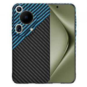 Husa pentru Huawei Pura 70 Ultra, Techsuit, Carbonite FiberShell, Neagra Bleu Husa pentru Huawei Pura 70 Ultra, Techsuit, Carbonite FiberShell, Neagra Bleu