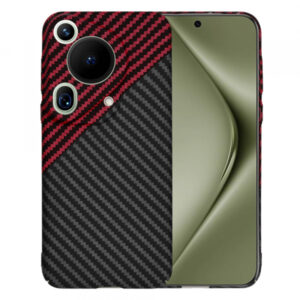 Husa pentru Huawei Pura 70 Ultra, Techsuit, Carbonite FiberShell, Neagra Rosie Husa pentru Huawei Pura 70 Ultra, Techsuit, Carbonite FiberShell, Neagra Rosie