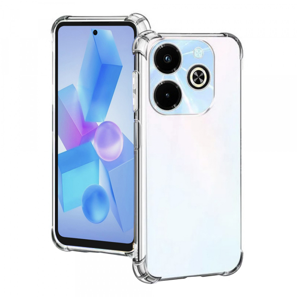 Husa pentru Infinix Hot 40i, Techsuit, Shockproof Clear, Transparenta Husa pentru Infinix Hot 40i, Techsuit, Shockproof Clear, Transparenta