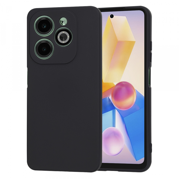 Husa pentru Infinix Hot 40i, Techsuit, SoftFlex, Neagra Husa pentru Infinix Hot 40i, Techsuit, SoftFlex, Neagra