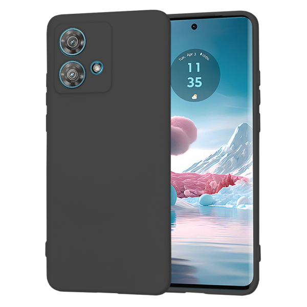 Husa pentru Motorola Edge 40 Neo, Techsuit, SoftFlex, Neagra Husa pentru Motorola Edge 40 Neo, Techsuit, SoftFlex, Neagra