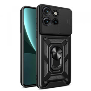 Husa pentru Motorola Edge 50 Neo, Techsuit, CamShield, Neagra Husa pentru Motorola Edge 50 Neo, Techsuit, CamShield, Neagra