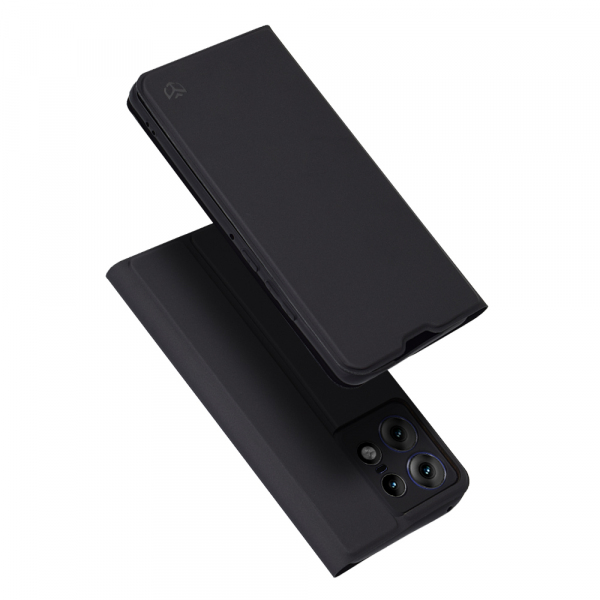 Husa pentru Motorola Edge 50 Pro, Techsuit, Magskin Book, Neagra Husa pentru Motorola Edge 50 Pro, Techsuit, Magskin Book, Neagra