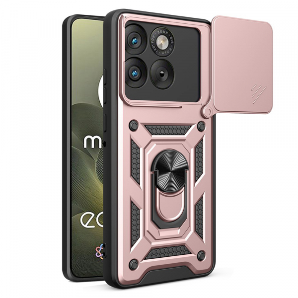 Husa pentru Motorola Edge 70, Techsuit, CamShield, Albastra Husa pentru Motorola Edge 70, Techsuit, CamShield, Albastra