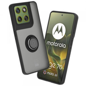 Husa pentru Motorola Edge 70, Techsuit, Glinth, Neagra Husa pentru Motorola Edge 70, Techsuit, Glinth, Neagra