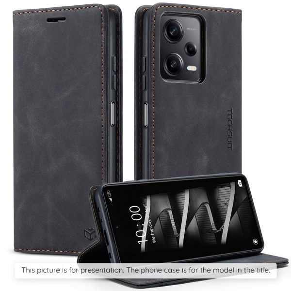 Husa pentru Motorola Moto E15 / G05, Techsuit, Confy, Neagra Husa pentru Motorola Moto E15 / G05, Techsuit, Confy, Neagra