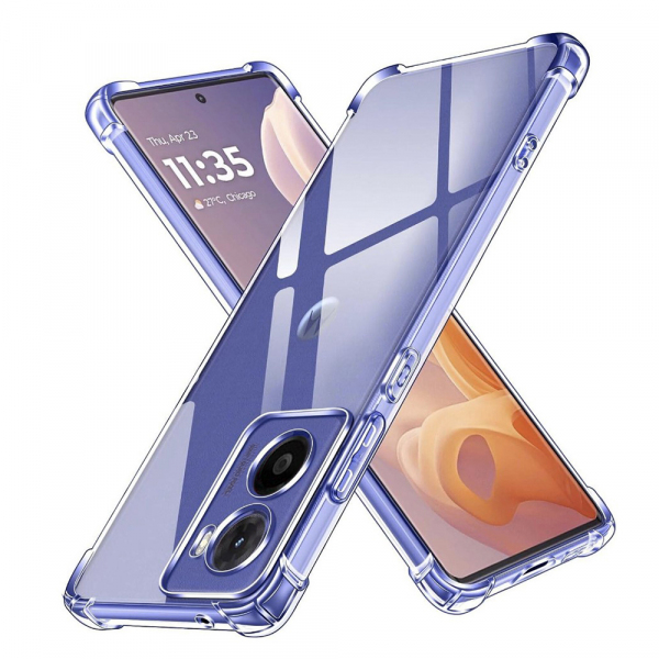 Husa pentru Motorola Moto E15 / G05, Techsuit, Shockproof Clear, Transparenta Husa pentru Motorola Moto E15 / G05, Techsuit, Shockproof Clear, Transparenta