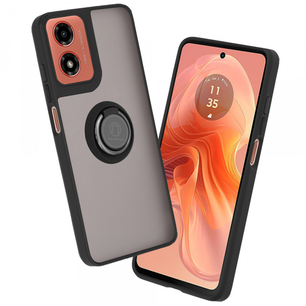 Husa pentru Motorola Moto G04s / E14 / G04 / G24, Techsuit, Glinth, Neagra Husa pentru Motorola Moto G04s / E14 / G04 / G24, Techsuit, Glinth, Neagra