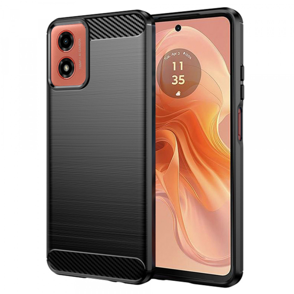 Husa pentru Motorola Moto G04s / E14 / G04 / G24, Techsuit, Carbonite FiberShell, Turcoaz Husa pentru Motorola Moto G04s / E14 / G04 / G24, Techsuit, Carbonite FiberShell, Turcoaz