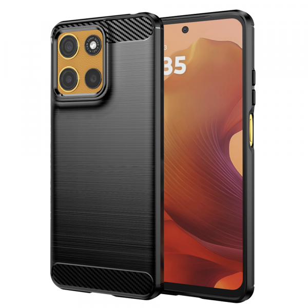 Husa pentru Motorola Moto G15 / G15 Power, Techsuit, Carbon, Albastra Husa pentru Motorola Moto G15 / G15 Power, Techsuit, Carbon, Albastra