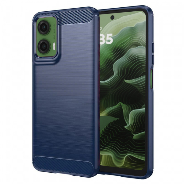 Husa pentru Motorola Moto G35, Techsuit, Carbon, Neagra Husa pentru Motorola Moto G35, Techsuit, Carbon, Neagra