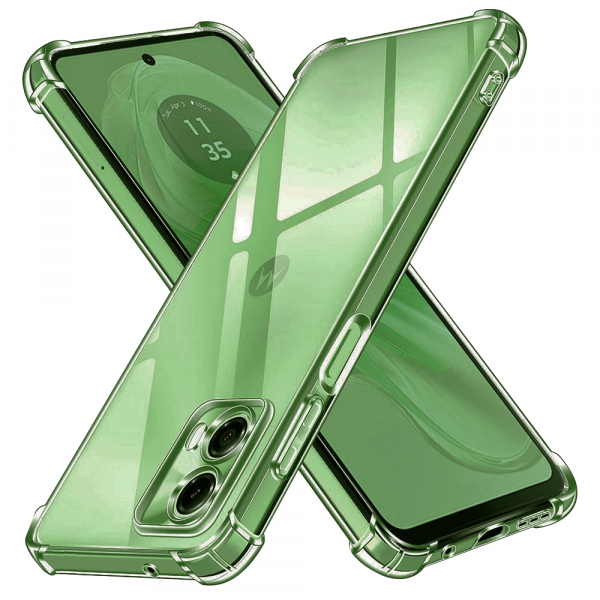 Husa pentru Motorola Moto G35, Techsuit, Shockproof Clear, Transparenta Husa pentru Motorola Moto G35, Techsuit, Shockproof Clear, Transparenta
