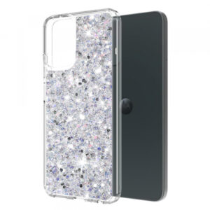 Husa pentru Motorola Moto G45 / G34, Techsuit, Sparkly Glitter, Mov Husa pentru Motorola Moto G45 / G34, Techsuit, Sparkly Glitter, Mov