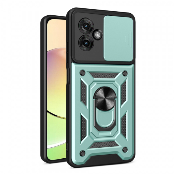 Husa pentru Motorola Moto G55, Techsuit, CamShield, Albastra Husa pentru Motorola Moto G55, Techsuit, CamShield, Albastra