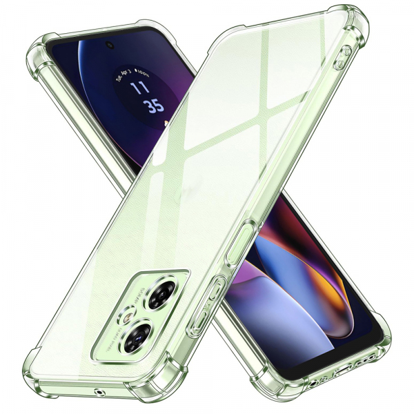 Husa pentru Motorola Moto G55, Techsuit, Shockproof Clear, Transparenta Husa pentru Motorola Moto G55, Techsuit, Shockproof Clear, Transparenta