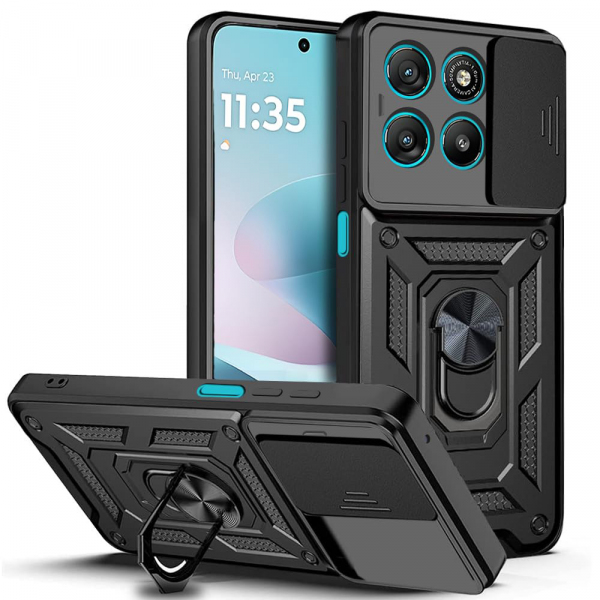 Husa pentru Motorola Moto G67 Power / G57 Power, Techsuit, CamShield, Albastra Husa pentru Motorola Moto G67 Power / G57 Power, Techsuit, CamShield, Albastra