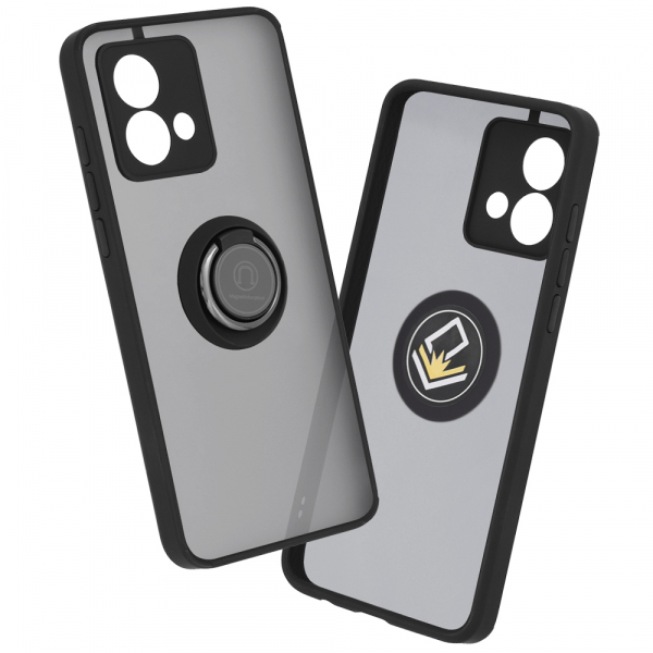 Husa pentru Motorola Moto G84, Techsuit, Glinth, Neagra Husa pentru Motorola Moto G84, Techsuit, Glinth, Neagra