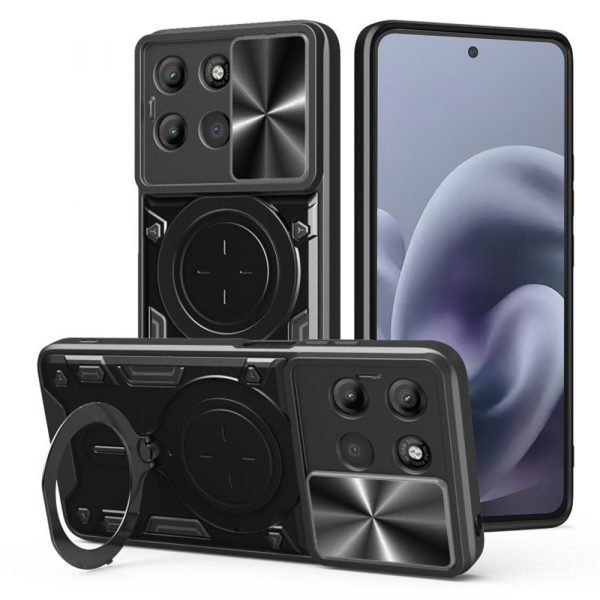 Husa pentru Motorola Moto G86 Power, Techsuit, CamGuard Pro, Neagra Husa pentru Motorola Moto G86 Power, Techsuit, CamGuard Pro, Neagra