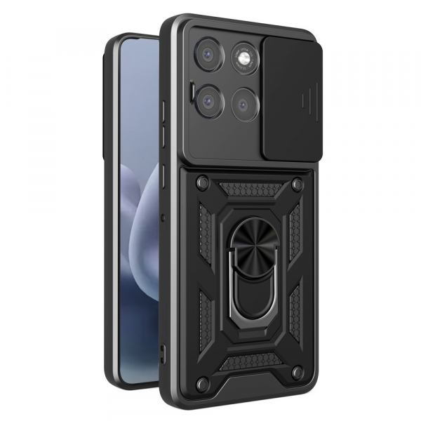 Husa pentru Motorola Moto G86 Power, Techsuit, CamShield, Neagra Husa pentru Motorola Moto G86 Power, Techsuit, CamShield, Neagra