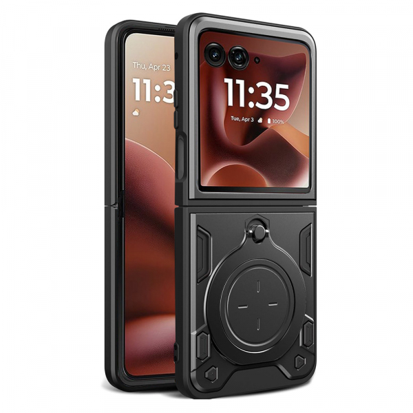 Husa pentru Motorola Razr 60 Ultra, Techsuit, CamGuard Pro, Neagra Husa pentru Motorola Razr 60 Ultra, Techsuit, CamGuard Pro, Neagra