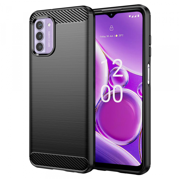 Husa pentru Nokia G42, Techsuit, Carbon, Neagra Husa pentru Nokia G42, Techsuit, Carbon, Neagra