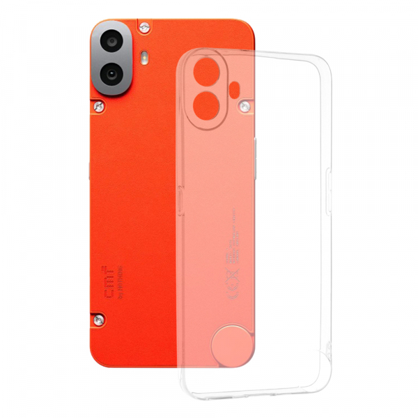Husa pentru Nothing CMF Phone 1, Techsuit, Clear, Transparenta Husa pentru Nothing CMF Phone 1, Techsuit, Clear, Transparenta