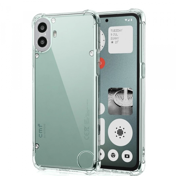 Husa pentru Nothing CMF Phone 1, Techsuit, Shockproof Clear, Transparenta Husa pentru Nothing CMF Phone 1, Techsuit, Shockproof Clear, Transparenta