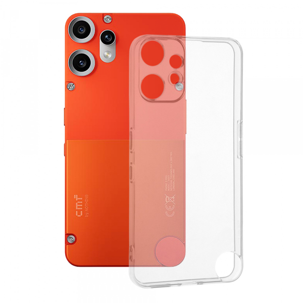 Husa pentru Nothing CMF Phone 2 Pro, Techsuit, Clear, Transparenta Husa pentru Nothing CMF Phone 2 Pro, Techsuit, Clear, Transparenta