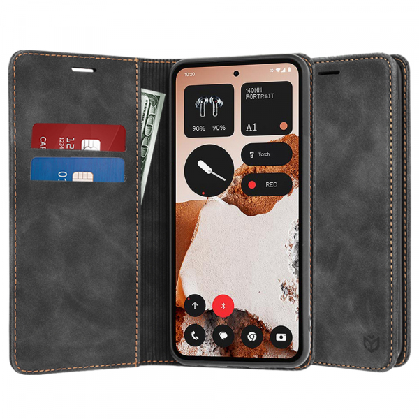Husa pentru Nothing CMF Phone 2 Pro, Techsuit, Confy, Neagra Husa pentru Nothing CMF Phone 2 Pro, Techsuit, Confy, Neagra