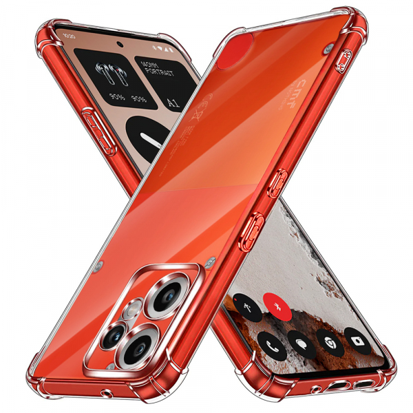 Husa pentru Nothing CMF Phone 2 Pro, Techsuit, Shockproof Clear, Transparenta Husa pentru Nothing CMF Phone 2 Pro, Techsuit, Shockproof Clear, Transparenta