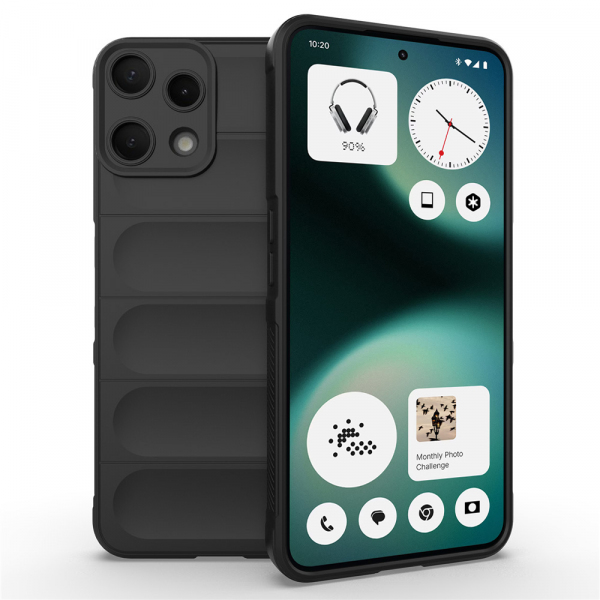 Husa pentru Nothing Phone (3a) Lite, Techsuit, Magic Shield, Neagra Husa pentru Nothing Phone (3a) Lite, Techsuit, Magic Shield, Neagra