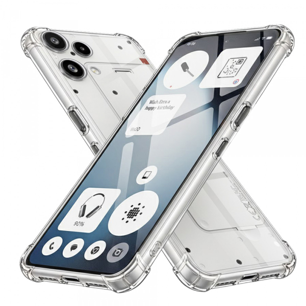 Husa pentru Nothing Phone (3a) Lite, Techsuit, Shockproof Clear, Transparenta Husa pentru Nothing Phone (3a) Lite, Techsuit, Shockproof Clear, Transparenta