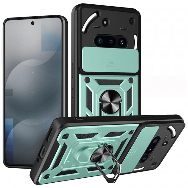 Husa pentru Nothing Phone (3a), Techsuit, CamShield, Albastra Husa pentru Nothing Phone (3a), Techsuit, CamShield, Albastra