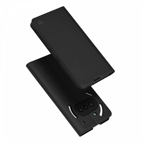 Husa pentru Nothing Phone (3a), Techsuit, Magskin Book, Neagra Husa pentru Nothing Phone (3a), Techsuit, Magskin Book, Neagra