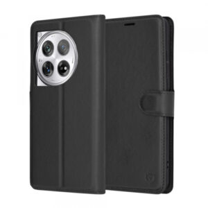 Husa pentru OnePlus 12, Techsuit, Leather Folio, Maro Husa pentru OnePlus 12, Techsuit, Leather Folio, Maro