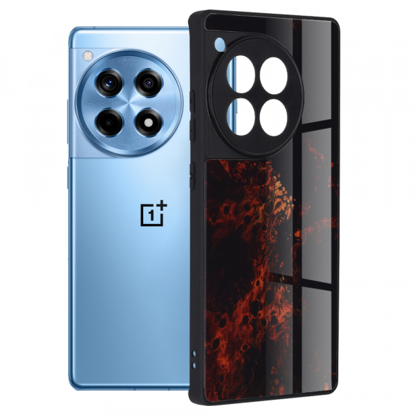 Husa pentru OnePlus 12R, Techsuit, Glaze, Turcoaz Husa pentru OnePlus 12R, Techsuit, Glaze, Turcoaz
