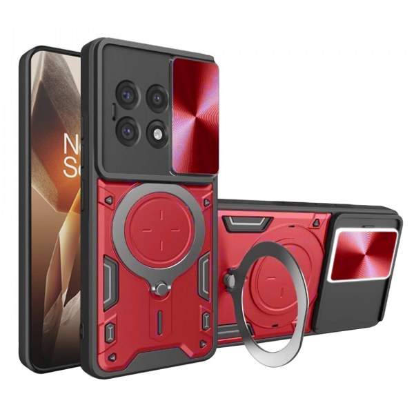 Husa pentru OnePlus 13R, Techsuit, CamGuard Pro, Roz Aurie Husa pentru OnePlus 13R, Techsuit, CamGuard Pro, Roz Aurie