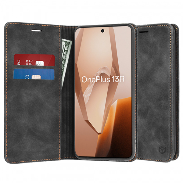 Husa pentru OnePlus 13R, Techsuit, Confy, Neagra Husa pentru OnePlus 13R, Techsuit, Confy, Neagra