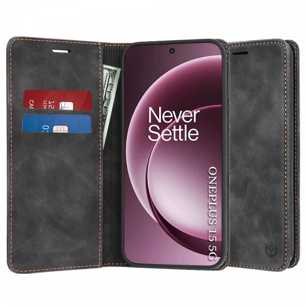 Husa pentru OnePlus 15, Techsuit, Confy, Neagra Husa pentru OnePlus 15, Techsuit, Confy, Neagra