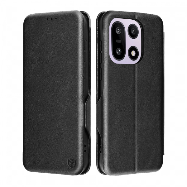 Husa pentru OnePlus 15, Techsuit, Safe Wallet Plus, Neagra Husa pentru OnePlus 15, Techsuit, Safe Wallet Plus, Neagra