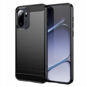 Husa pentru OnePlus 15R, Techsuit, Carbon, Neagra Husa pentru OnePlus 15R, Techsuit, Carbon, Neagra