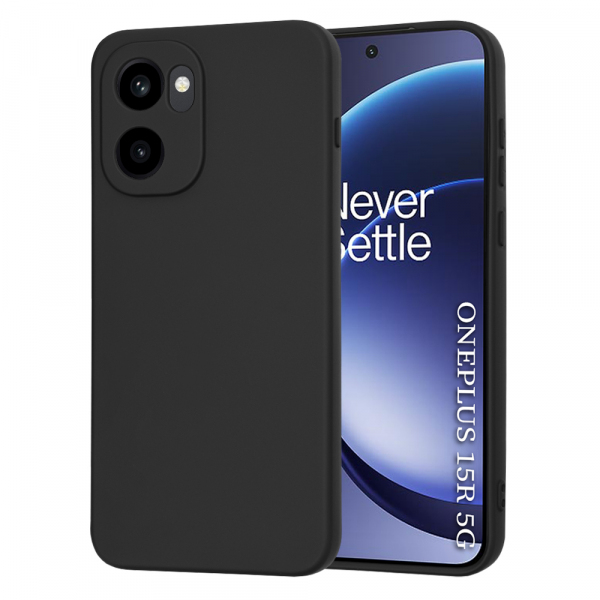 Husa pentru OnePlus 15R, Techsuit, SoftFlex, Neagra Husa pentru OnePlus 15R, Techsuit, SoftFlex, Neagra