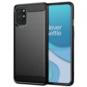 Husa pentru OnePlus 8T, Techsuit, Carbon, Neagra Husa pentru OnePlus 8T, Techsuit, Carbon, Neagra