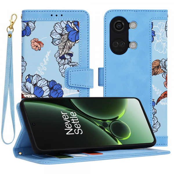 Husa pentru OnePlus Nord 3, Techsuit, FlipCraft, Bleu Husa pentru OnePlus Nord 3, Techsuit, FlipCraft, Bleu