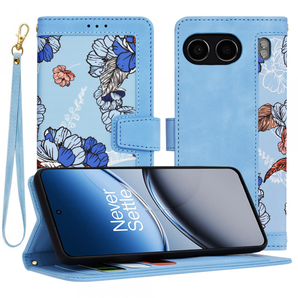 Husa pentru OnePlus Nord 4, Techsuit, FlipCraft, Bleu Husa pentru OnePlus Nord 4, Techsuit, FlipCraft, Bleu