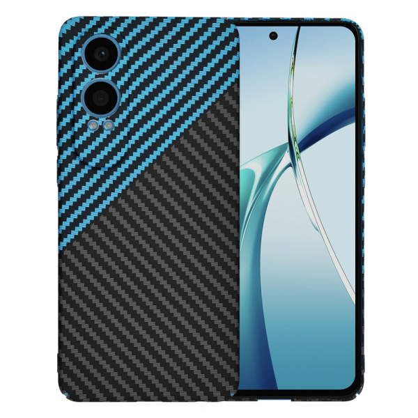 Husa pentru OnePlus Nord CE4 Lite, Techsuit, Carbonite FiberShell, Neagra Bleu Husa pentru OnePlus Nord CE4 Lite, Techsuit, Carbonite FiberShell, Neagra Bleu